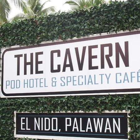 The Cavern Pod Hotel & Specialty Cafe El Nido Bagian luar foto