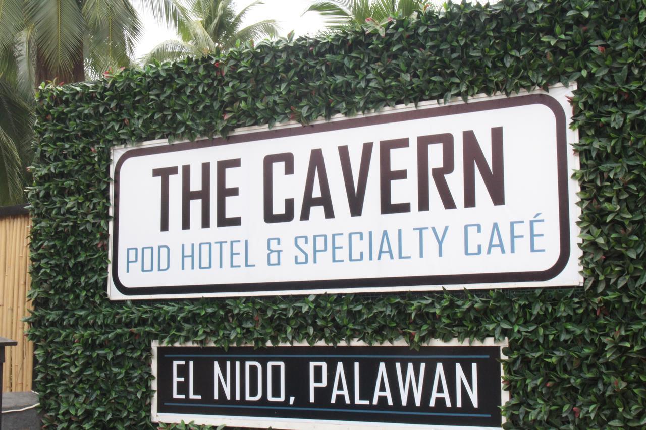 The Cavern Pod Hotel & Specialty Cafe El Nido Bagian luar foto
