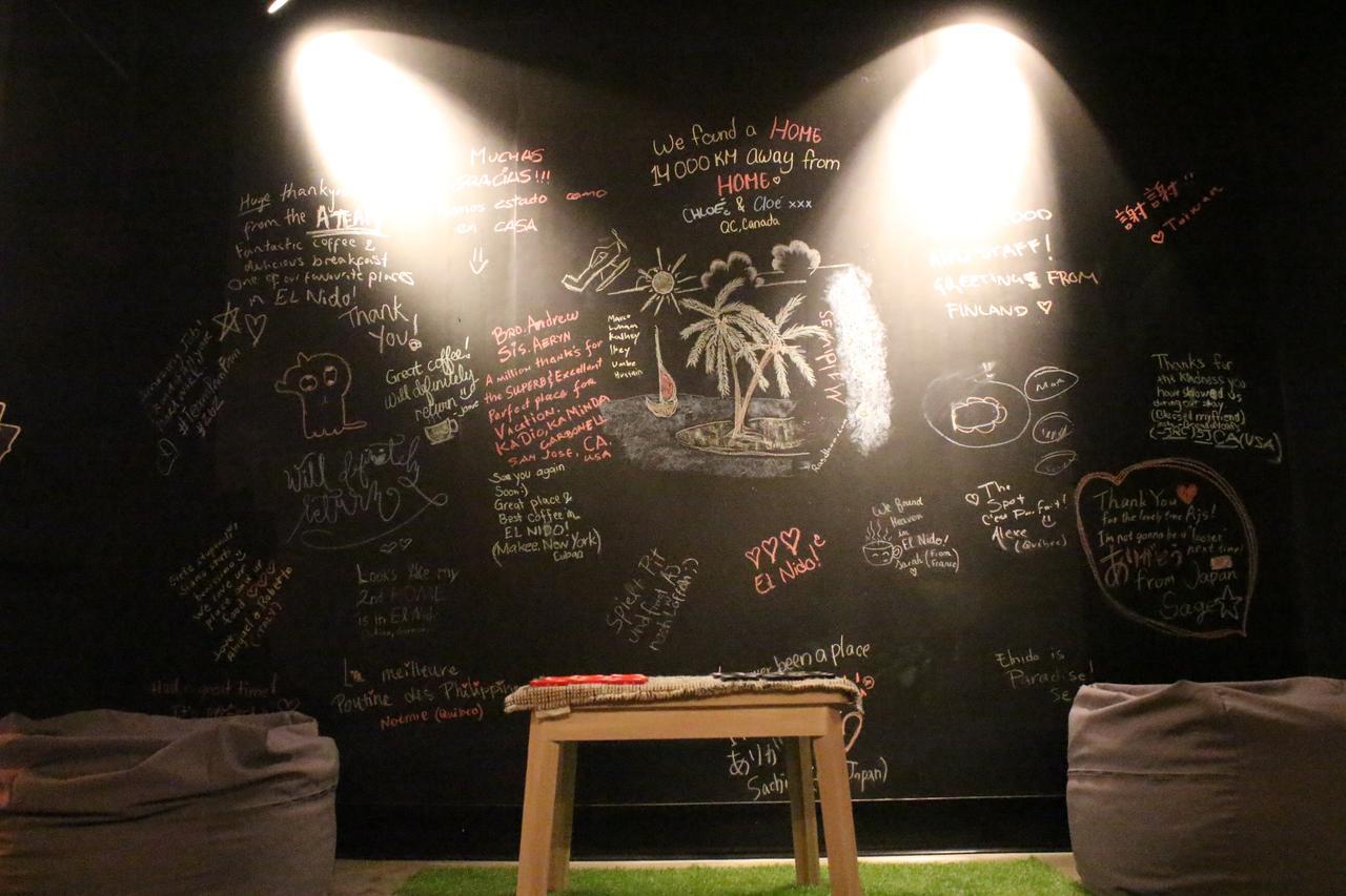 The Cavern Pod Hotel & Specialty Cafe El Nido Bagian luar foto