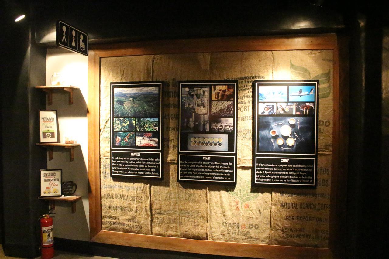 The Cavern Pod Hotel & Specialty Cafe El Nido Bagian luar foto