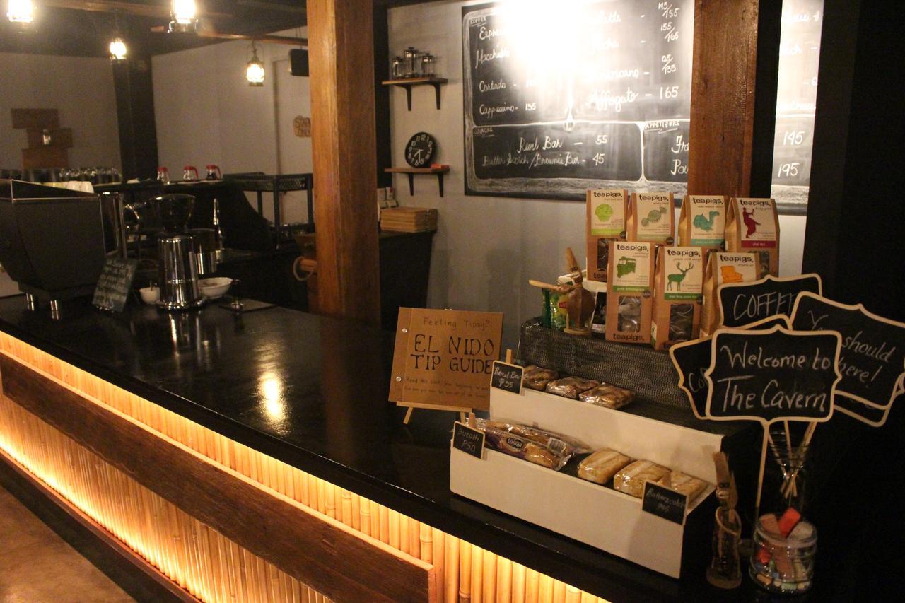 The Cavern Pod Hotel & Specialty Cafe El Nido Bagian luar foto
